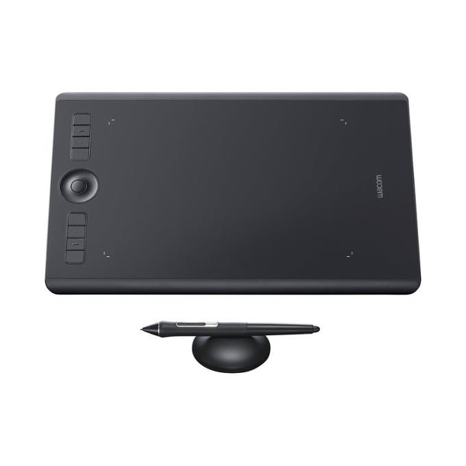 تبلت گرافیکی وکام اینتوس پرو مدیوم Wacom Intuos Pro M PTH-660 به همراه قلم نوری Wacom PTH-660 Intuos Pro Medium Display Pen